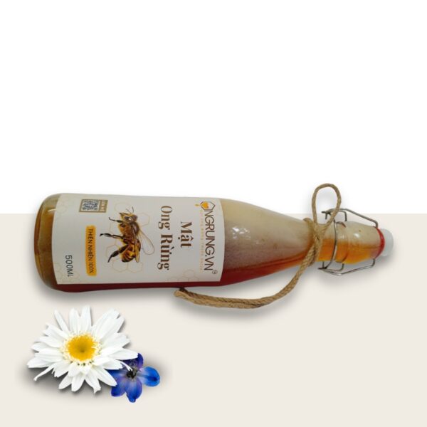 Chai Mật Ong Rung Nguyên Chất 500ML - Hình ảnh 3